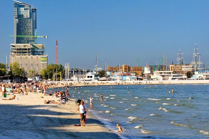 شقة Sea Towers غدينيا المظهر الخارجي الصورة